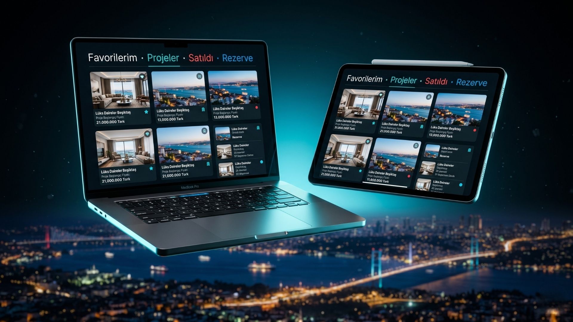 Emlak Web Sitesi Profesyonel Paket