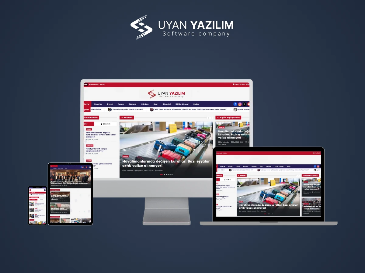 Haber Sitesi Çözümleri